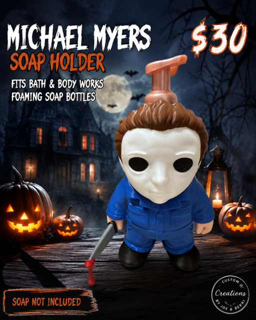 Michael Myers Bath & Body Foaming Soap Holder