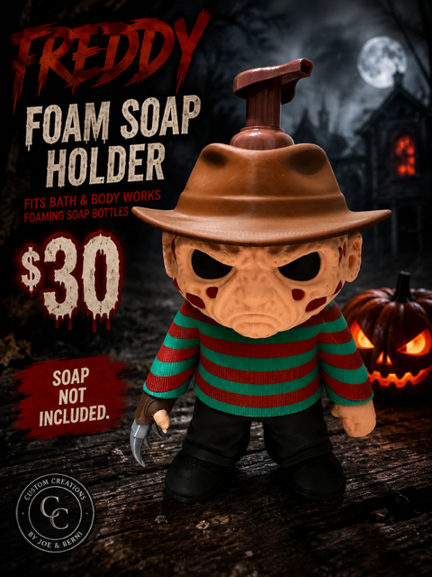 Freddy Krueger Bath & Body Foaming Soap Holder