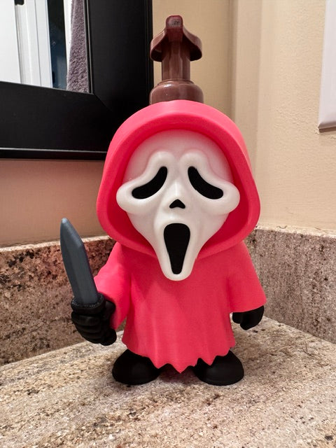 Ghost Face Bath & Body Foaming Soap Holder